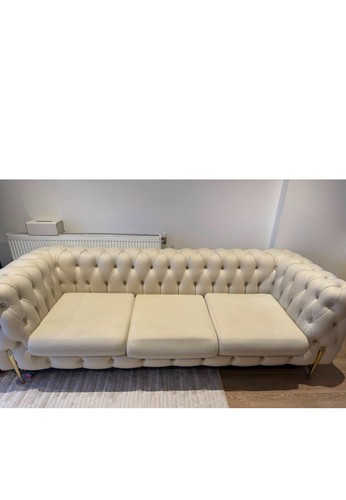 Chesterfield sofa beige - chesterfield, set