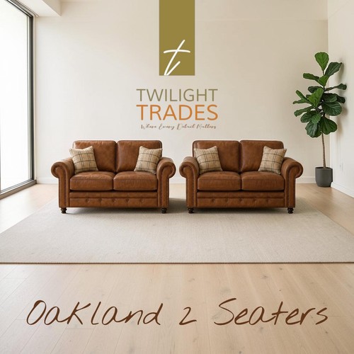 Oakland tan brown faux leather - tan,