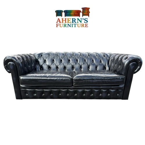 Large midnight blue leather - midnight,