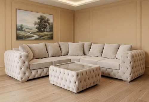 Chesterfield 2c2 cream corner - chesterfield,
