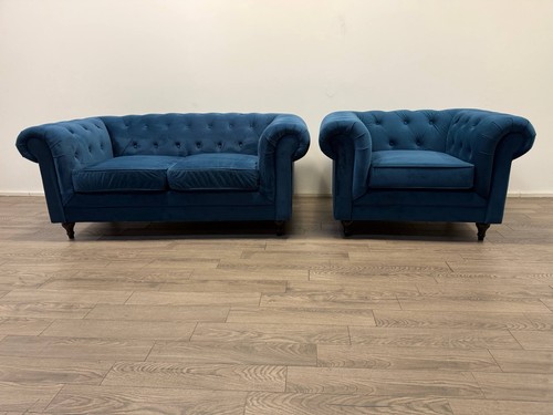 Habitat chesterfield navy blue - habitat,