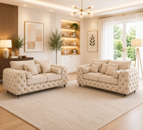Seater roma chesterfield - 3,