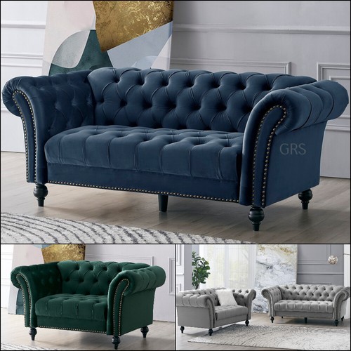 Curved chesterfield sofa - chesterfield,