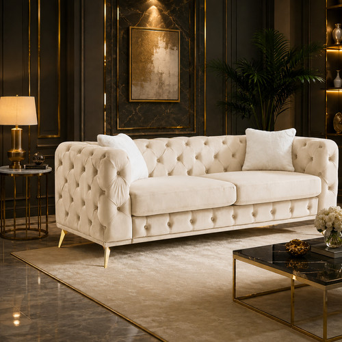 Italian chesterfield sofa - italian,
