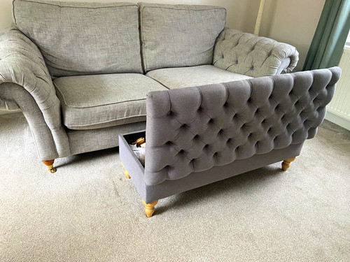 Next grey seater sofa - 2-seater,