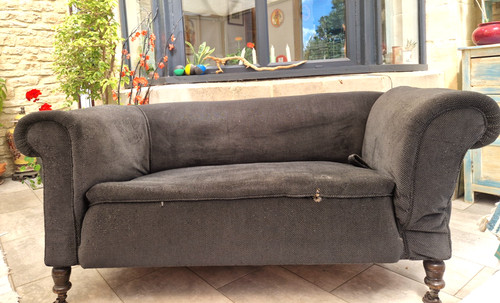 Antique edwardian chesterfield - edwardian,