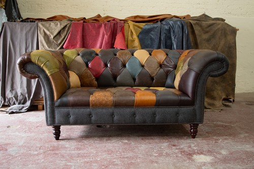 Seater chesterfield leather - chesterfield,