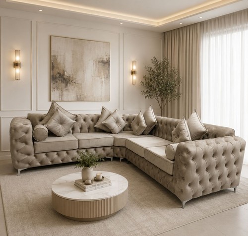 Chesterfield corner sofa - corner,