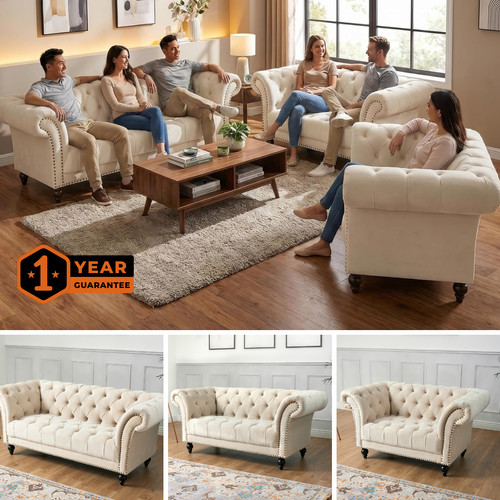 Cambridge chesterfield sofa - cambridge,